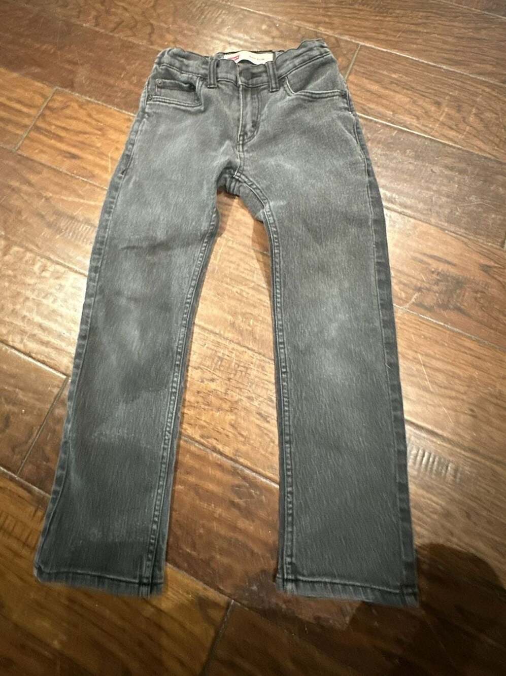 Levi's 511 Slim‎ Fit Boys Grey Jeans Size 8 Regular